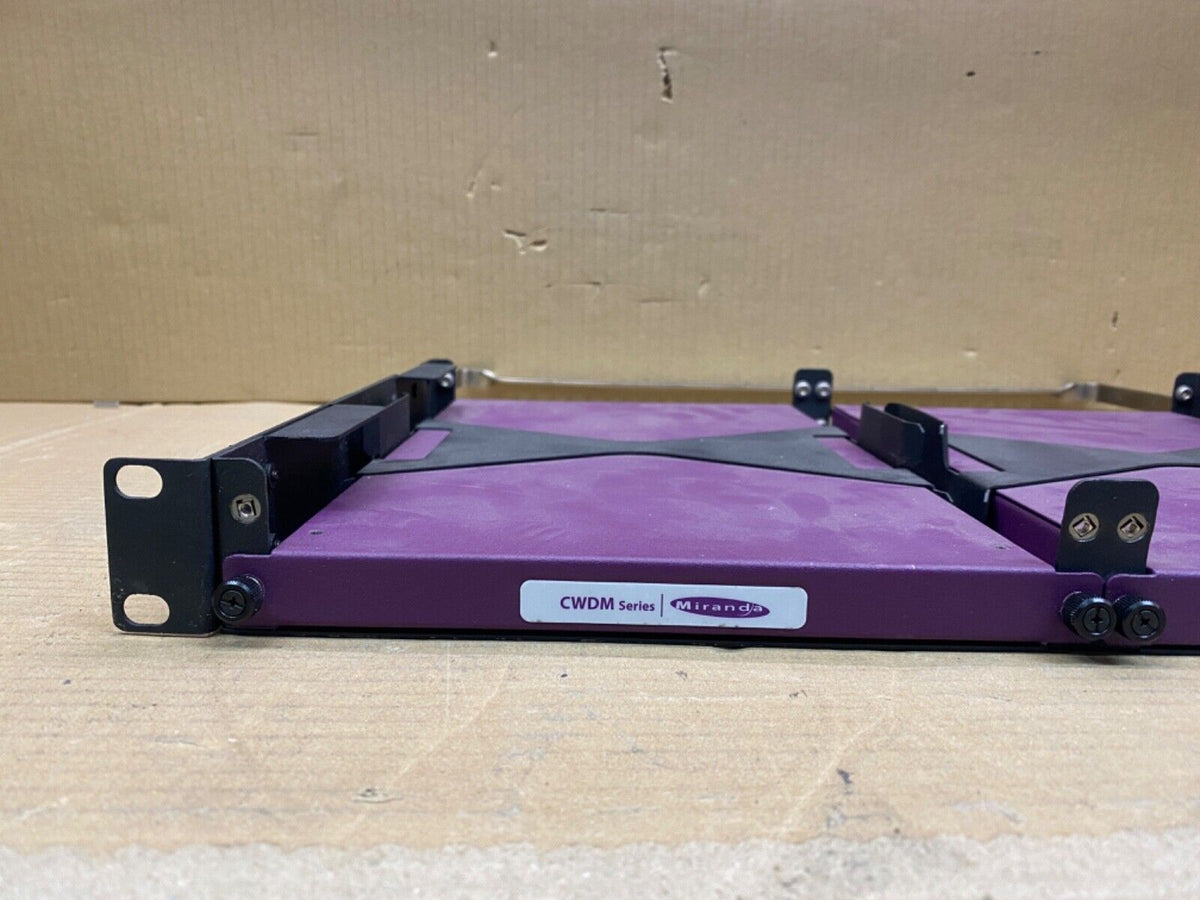 Miranda AES MADI16-Channel CWDM Optical Mux Module LC Connectors  Compatible