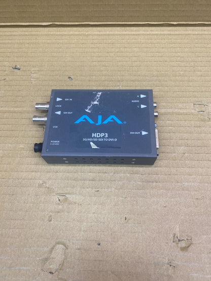 Professional 3G-SDI to HDMI DVI-D Converter AJA HDP3 1080p Broadcast
