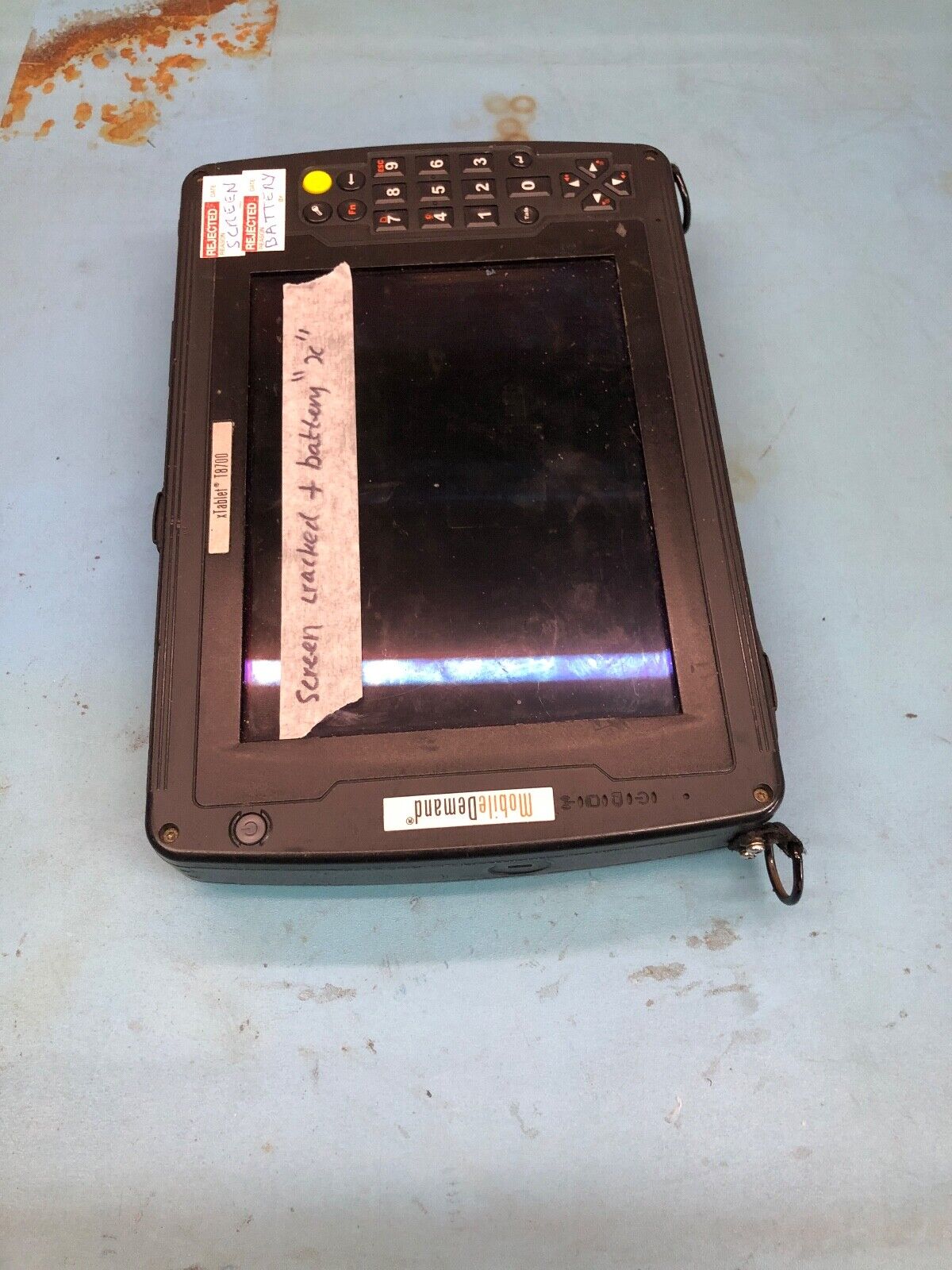 Industrial MIL-STD Rugged xTablet T8700 Tough PC 2GB Barcode Scanner