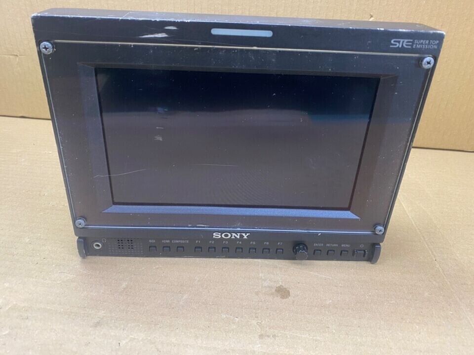 Broadcast 7.4 inch OLED Monitor SDI HDMI Sony PVM-740 Professional