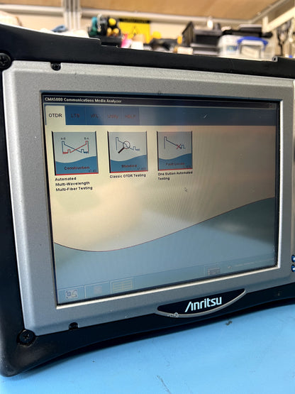 Multi-Layer Fiber OTDR Network Tester Anritsu CMA5000, Advanced Optics