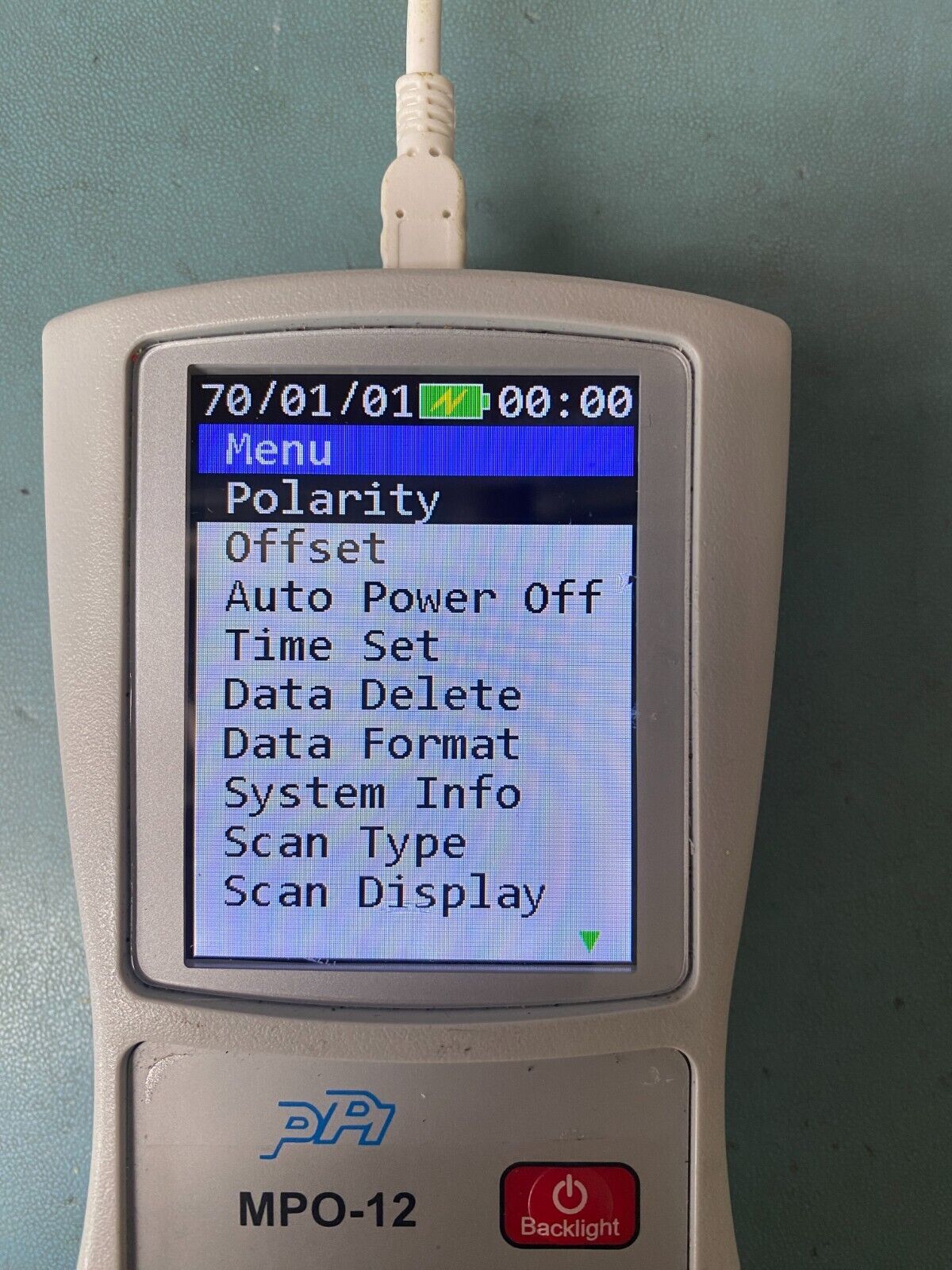 Professional MPO-12 Optical Power Meter Data Center Fiber, Ethernet Ready