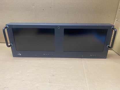 Broadcast Dual HD-SDI Monitor Vutrix DPTP9HDSDI 9 Inch 1080p Display