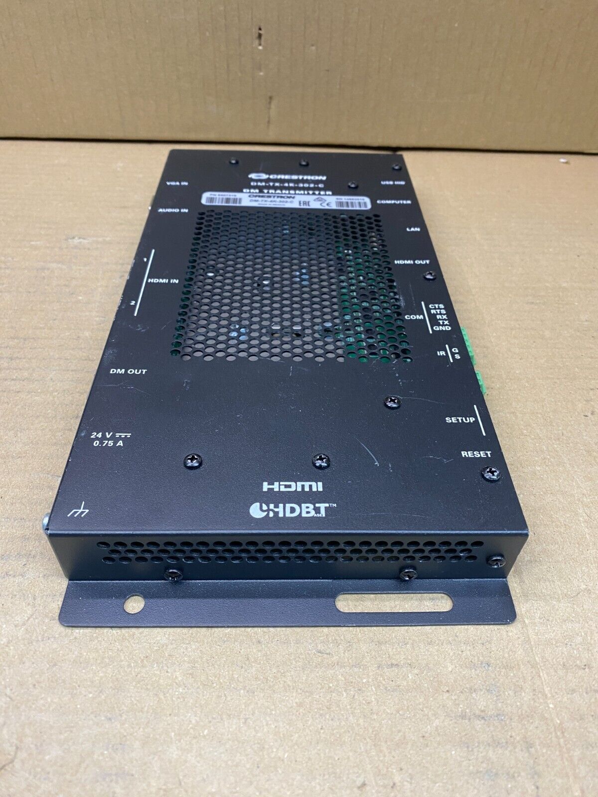 4K HDR HDMI VGA HDBaseT Transmitter Crestron DM-TX-4K-302-C Professional