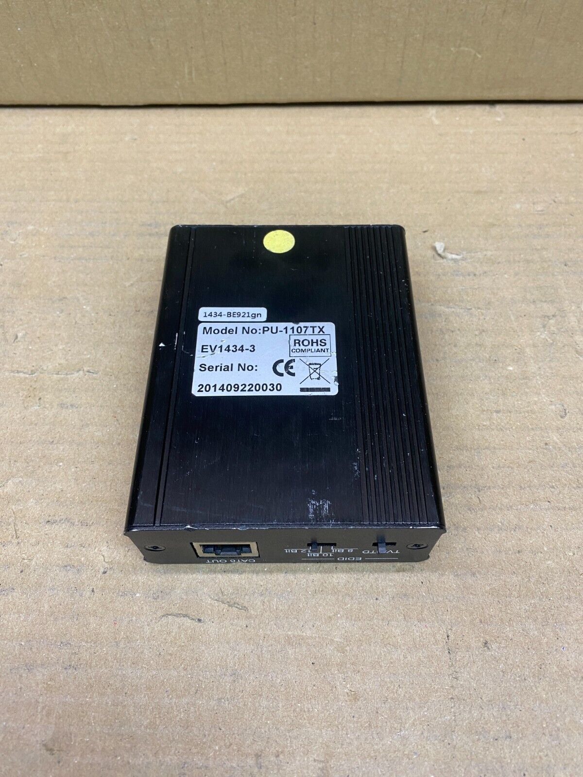HDMI CAT6 Transmitter CYP PU-1107TX V1.3 1080p AV Extender 40m Range