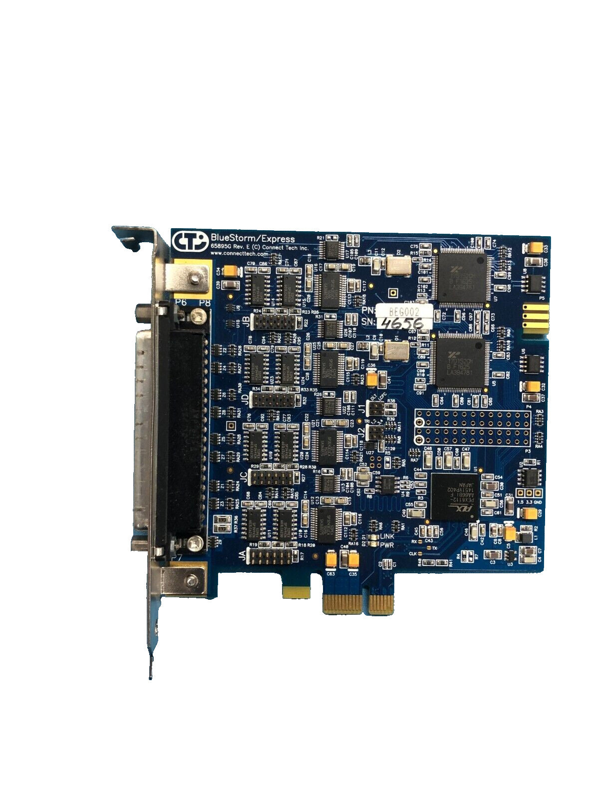 Industrial PCI Express Serial Card RS-232/422/485 Connect Tech BlueStorm