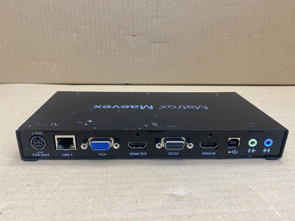 Broadcast H.264 Encoder Matrox Maevex MVX-E5150F HDMI Ethernet 1080p
