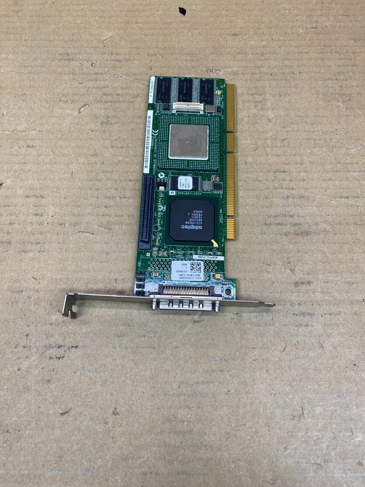 Enterprise SCSI RAID Controller Adaptec 2120S 64MB Cache Ultra160