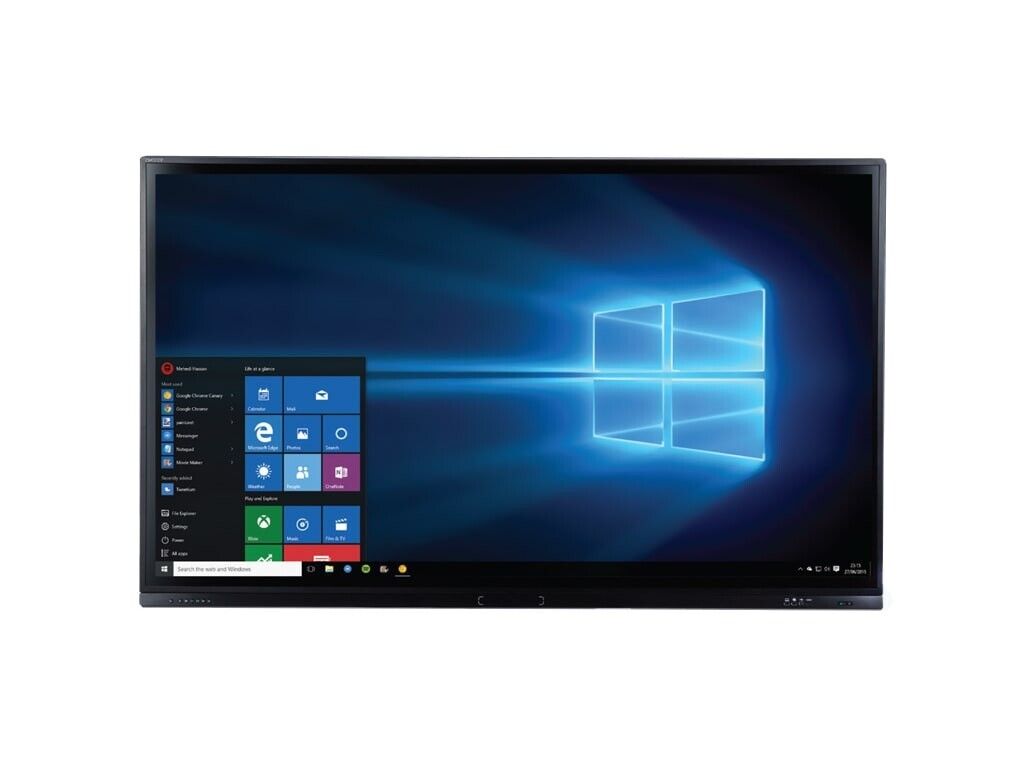 Interactive 4K Touchscreen Display Avocor VTF-6510 65in HDMI Input