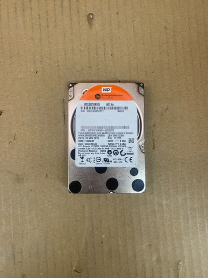 Enterprise 10K RPM SAS Hard Drive, Western Digital WD3001BKHG, 300GB, 2.5-inch,