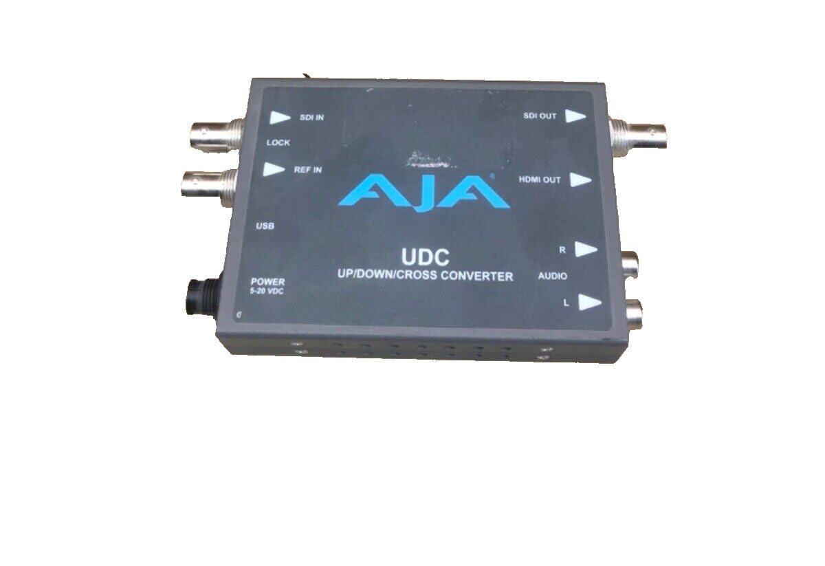 Professional Up/Down/Cross Converter AJA UDC 3G SDI HD 1080p Broadcast