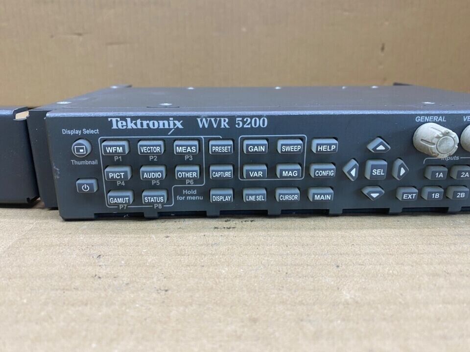 Broadcast HD/SD Rasteriser Tektronix WVR 5200 SDI 1080p Rack-Mount