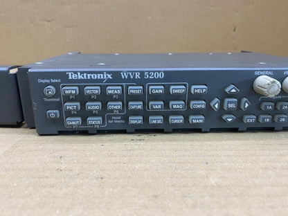 Broadcast HD/SD Rasteriser Tektronix WVR 5200 SDI 1080p Rack-Mount