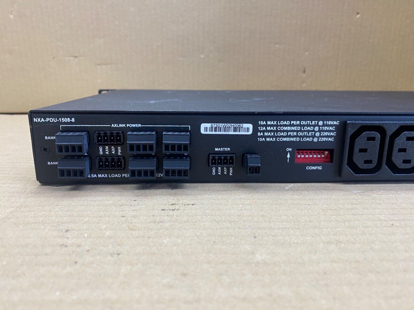Professional Power Management PDU AMX NXA-PDU-1508-8
