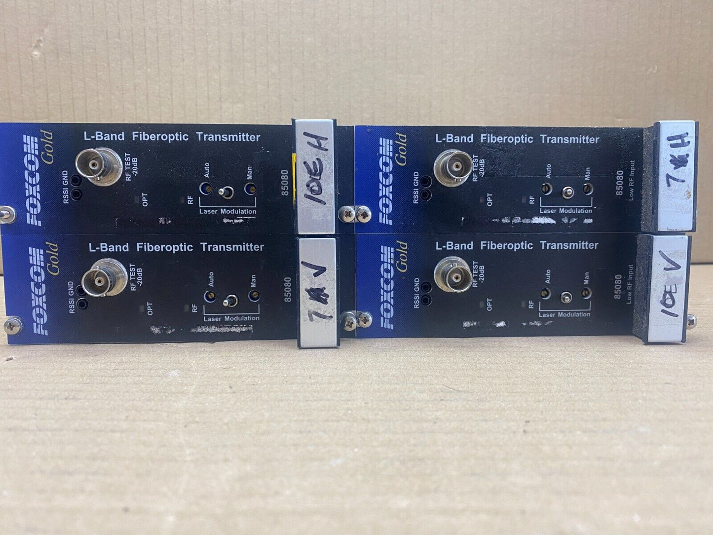 Broadcast Fiberoptic Set, Foxcom Gold L-Band, High-Performance System