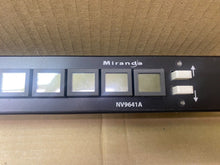 Broadcast LCD Control Panel Miranda NV9641A 1RU, SDI, HDMI Outputs