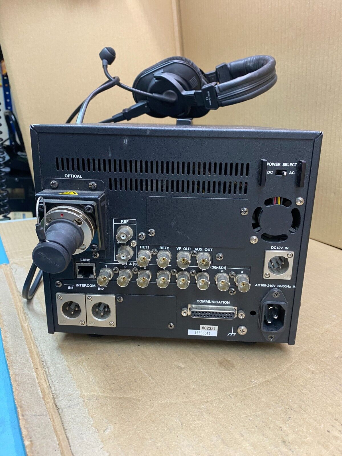 Broadcast Ultra Slow-Mo Base Station FOR.A FT-1BS, High-Speed Data Transfer