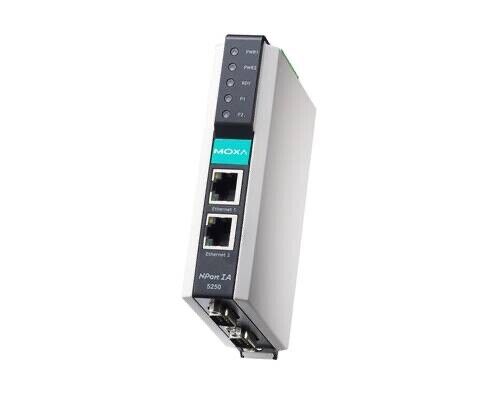 Industrial Serial to Ethernet Device Server Moxa NPort IA-5250 2-Port Ethernet