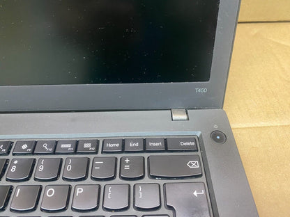 Lenovo ThinkPad T450 14" Laptop i7 8GB RAM 250GB HDD Needs Keyboard Repair