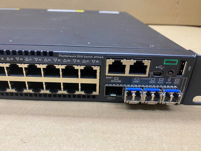 Managed Gigabit Ethernet Switch, HPE 5510 JH146A, 48-Port RJ45, 1U Rack-Mount