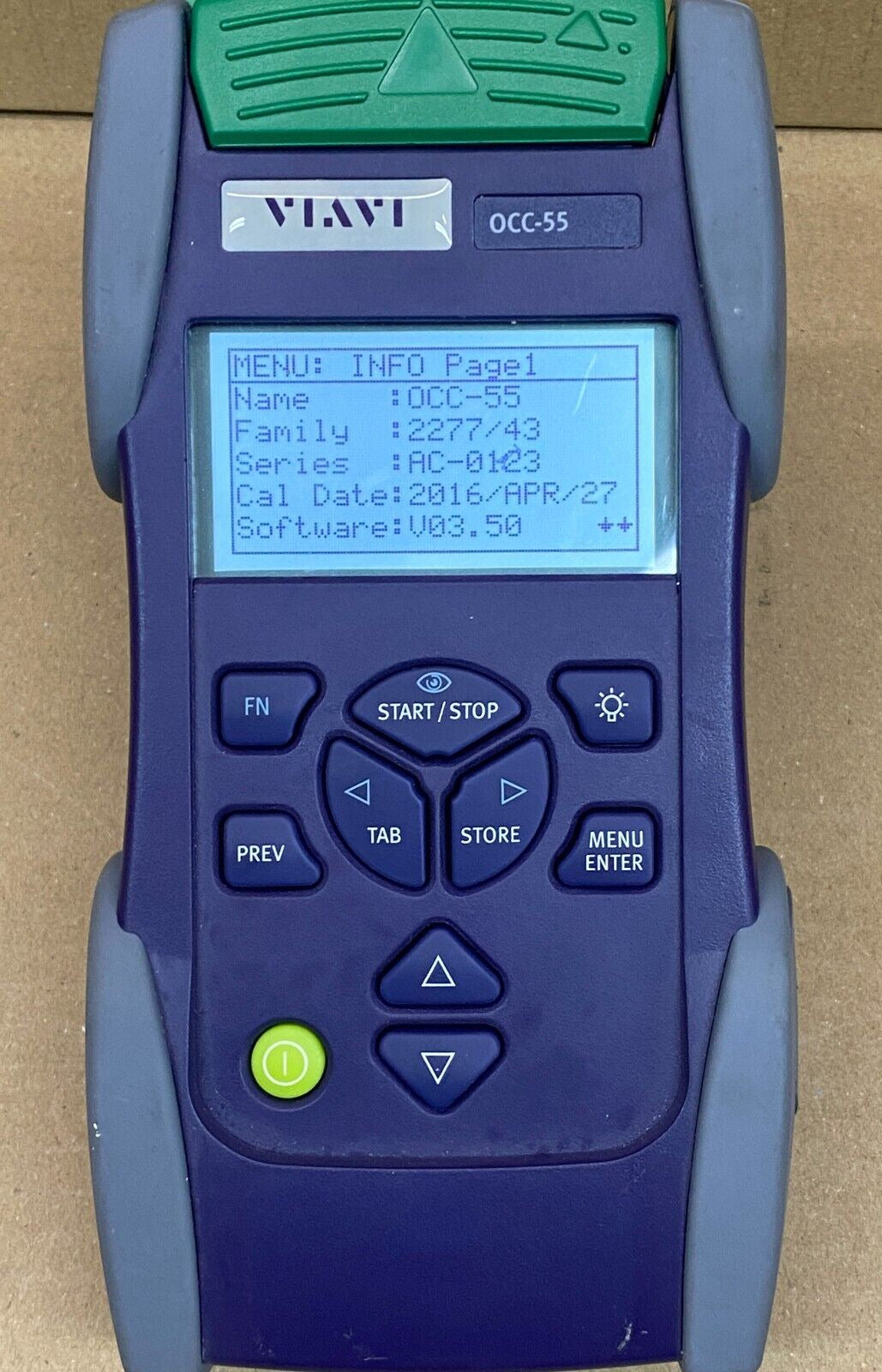 Professional DWDM Optical Tester, Viavi OCC-55 Handheld Multimode