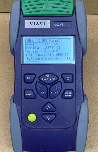 Professional DWDM Optical Tester, Viavi OCC-55 Handheld Multimode