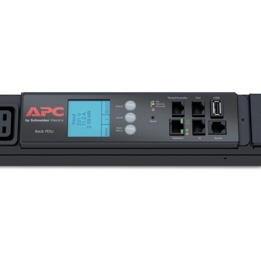 Industrial Metered Rack PDU Schneider APC AP8886 32A 22kW ZeroU 42 Outlets