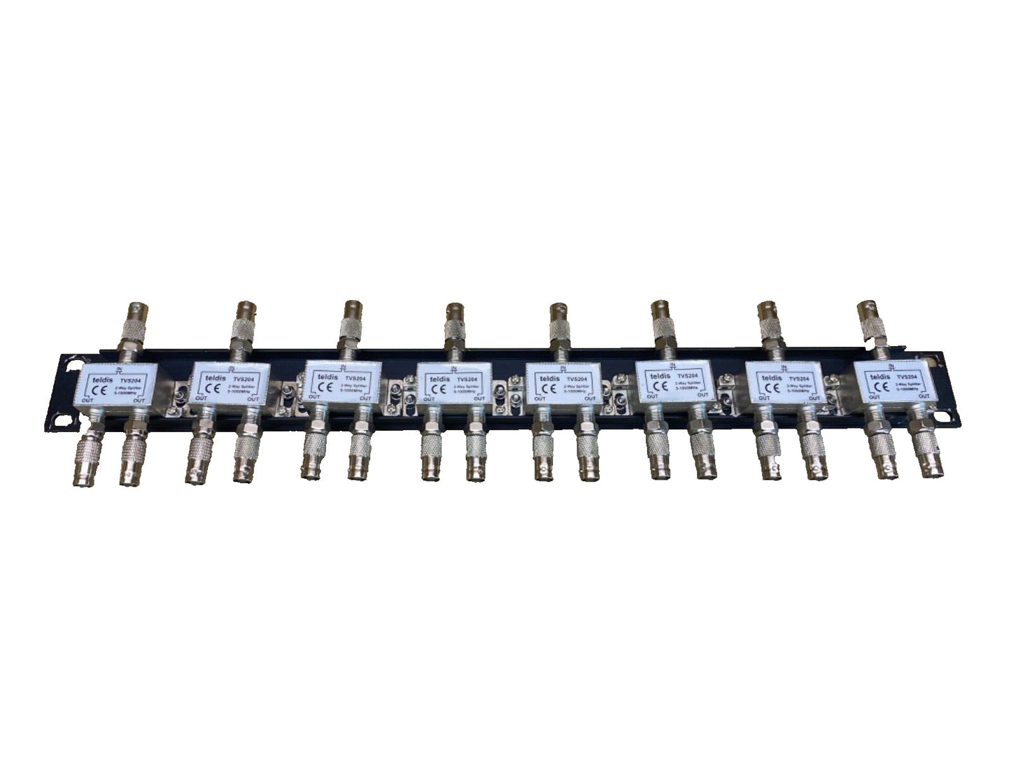 Durable 2-Way TV Cable Splitter 5-1000MHz Low Signal Loss Coaxial
