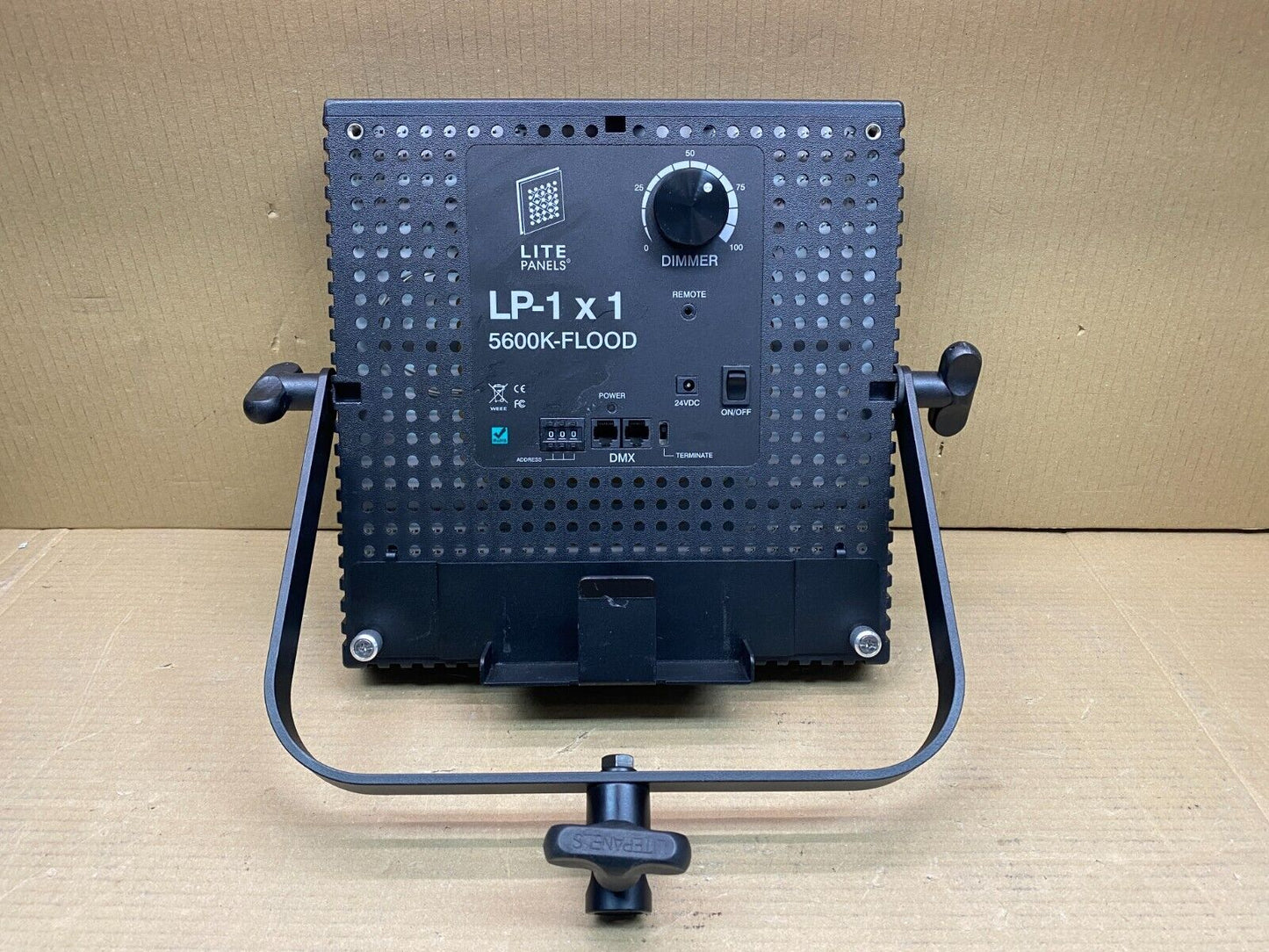 Litepanels 1x1 Bi-Color LED Light 5600K to 3200K, Dimmable Studio Panel