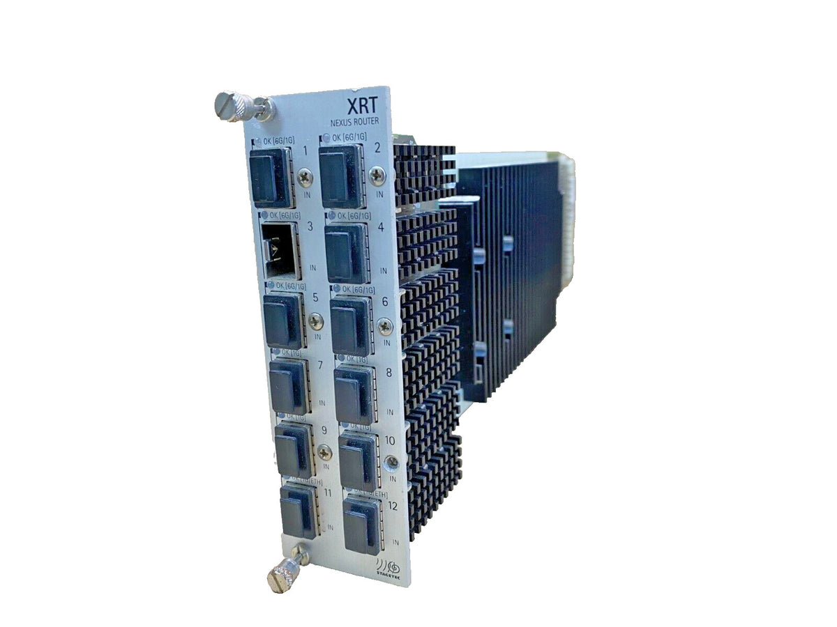 STAGETEC Nexus XRT XRTX03 Router Card Module - Pulled from Working Unit