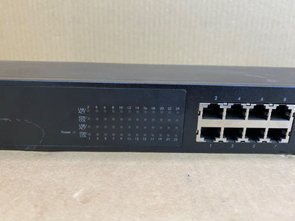 APC 24-Port 10/100 Ethernet Switch AP9224110, Rack-Mountable Network