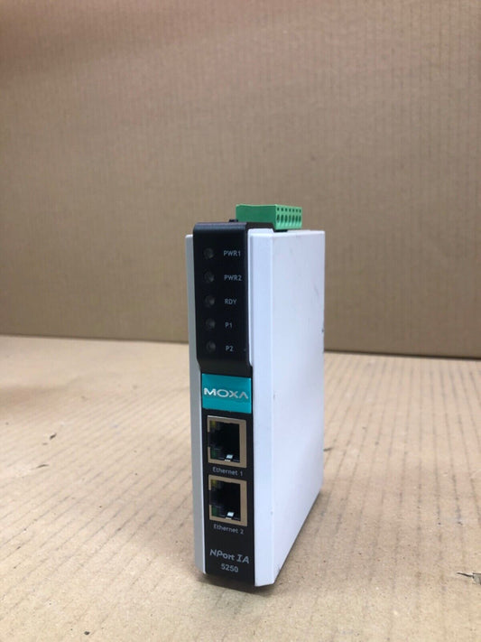 Industrial Serial to Ethernet Device Server Moxa NPort IA-5250 2-Port Ethernet