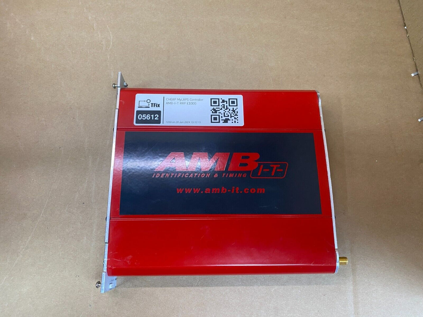 MyLAPS AMB-I-T Controller Unit - Motorsport Timing, GPS, LAN, Used, No PSU