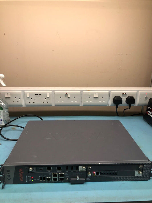 Professional VoIP Media Gateway, Ethernet, Avaya G430, Supports 150 Users