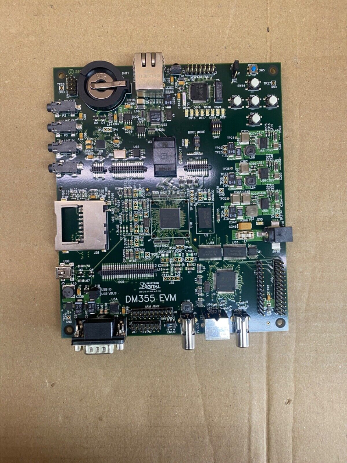 Digital Video Evaluation Module, TMS320DM355, SDI HDMI Inputs, DM355 EVA
