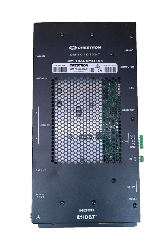 4K HDR HDMI VGA HDBaseT Transmitter Crestron DM-TX-4K-302-C Professional