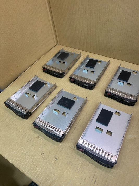 Supermicro MCP Hybrid 3.5" to 2.5" HDD Tray Adapter, -220-00043-0N, 6x Pack