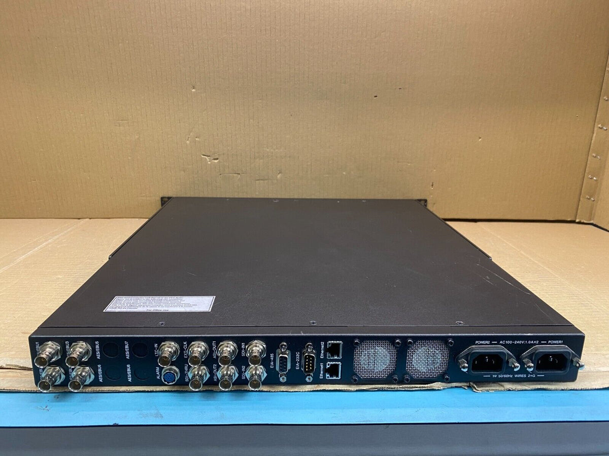 NTT Electronics HE5100 HDTV MPEG-2 Encoder Dual PSU SDI/ASI 1U Rack