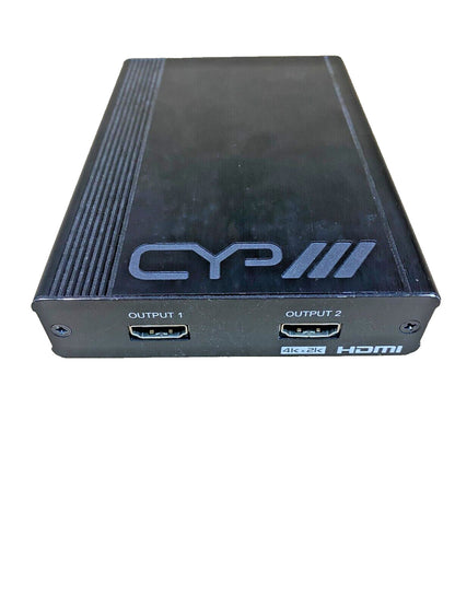 HDMI Splitter CYP QU-12S Dual Output 1080p 3D Compliant HDCP Compatible