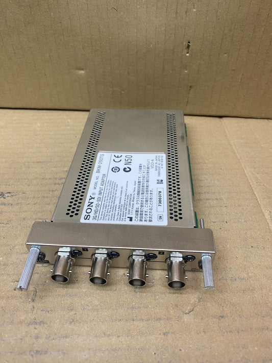 Sony BKM-250TG SDI Input Adaptor for BVM/PVM Monitors 3G/HD/SD-SDI