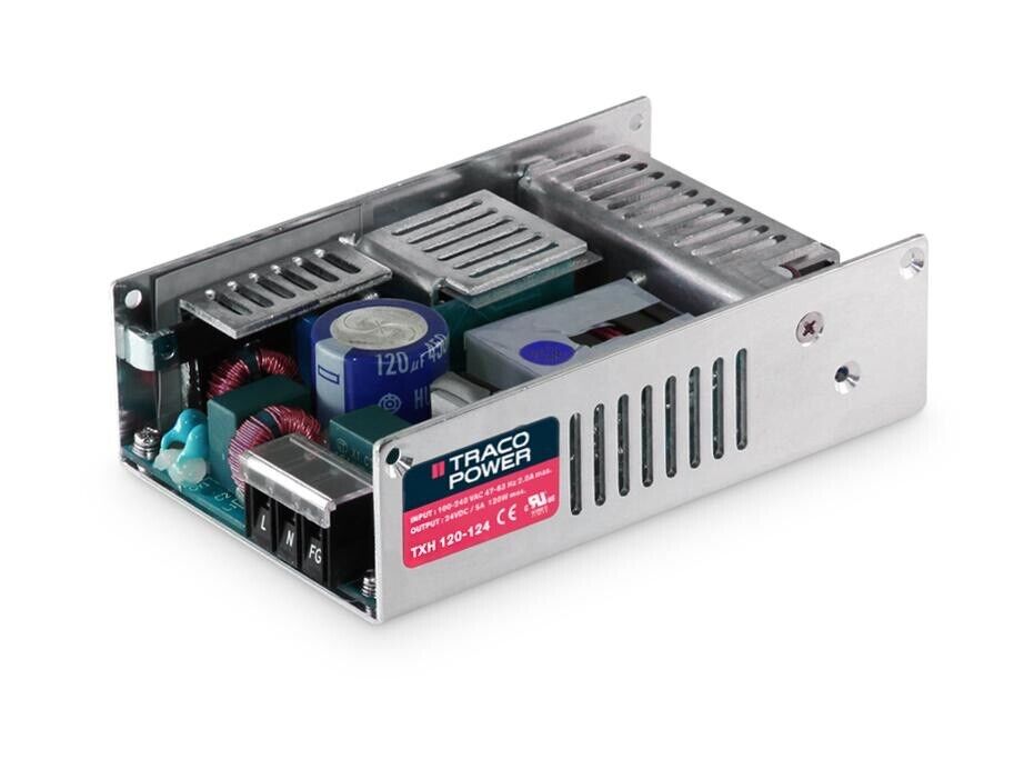 Industrial Adjustable Power Supply Traco TXH 120W 12V 10A PSU Enclosed