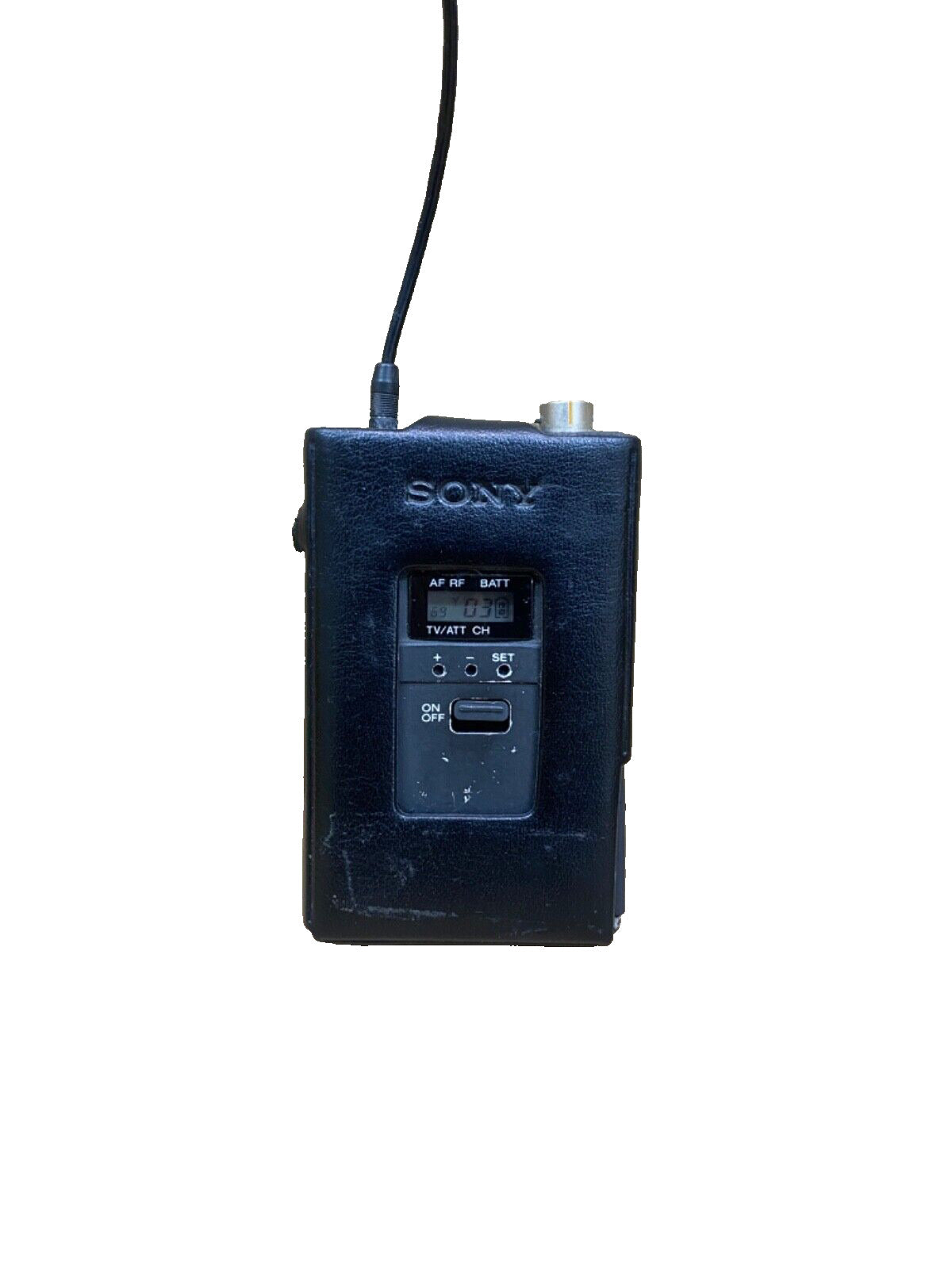 Professional UHF Synthesized Audio Transmitter Sony WRT-820 Black