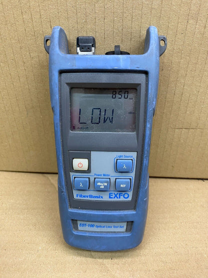 Optical Loss Test Set EXFO FiberBasix EOT-100, Fiber Optic Testing