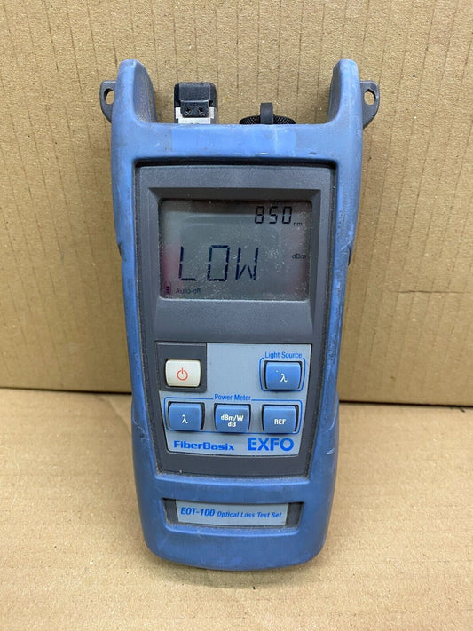 Optical Loss Test Set EXFO FiberBasix EOT-100, Fiber Optic Testing