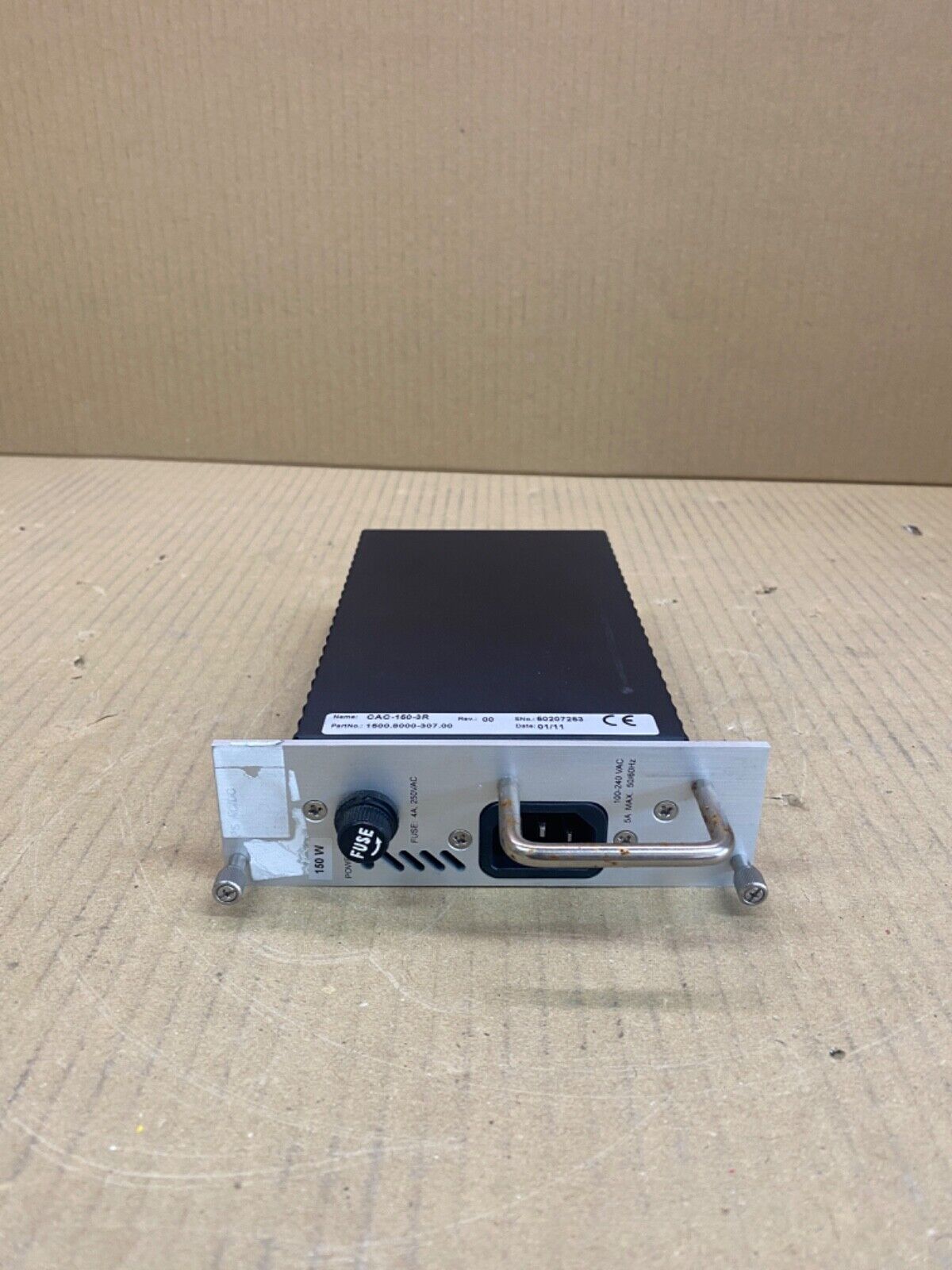 Industrial Power Supply 150W Dowslake CAC-150-3R, CAT3000 Rack-Mount
