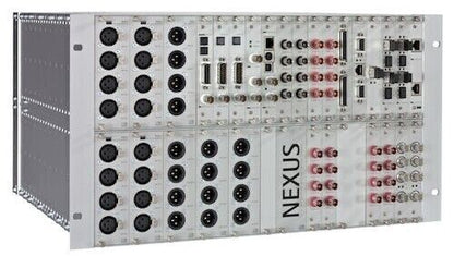 StageTec NEXUS 6U Modular Audio Routing Rackmount Chassis 19\" Used