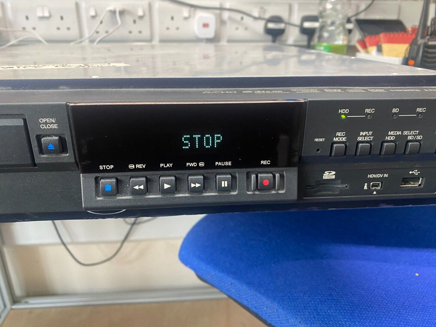 JVC SR-HD1500 Blu-ray HDD Recorder 500GB HDMI AVCHD Pro Video Equipment