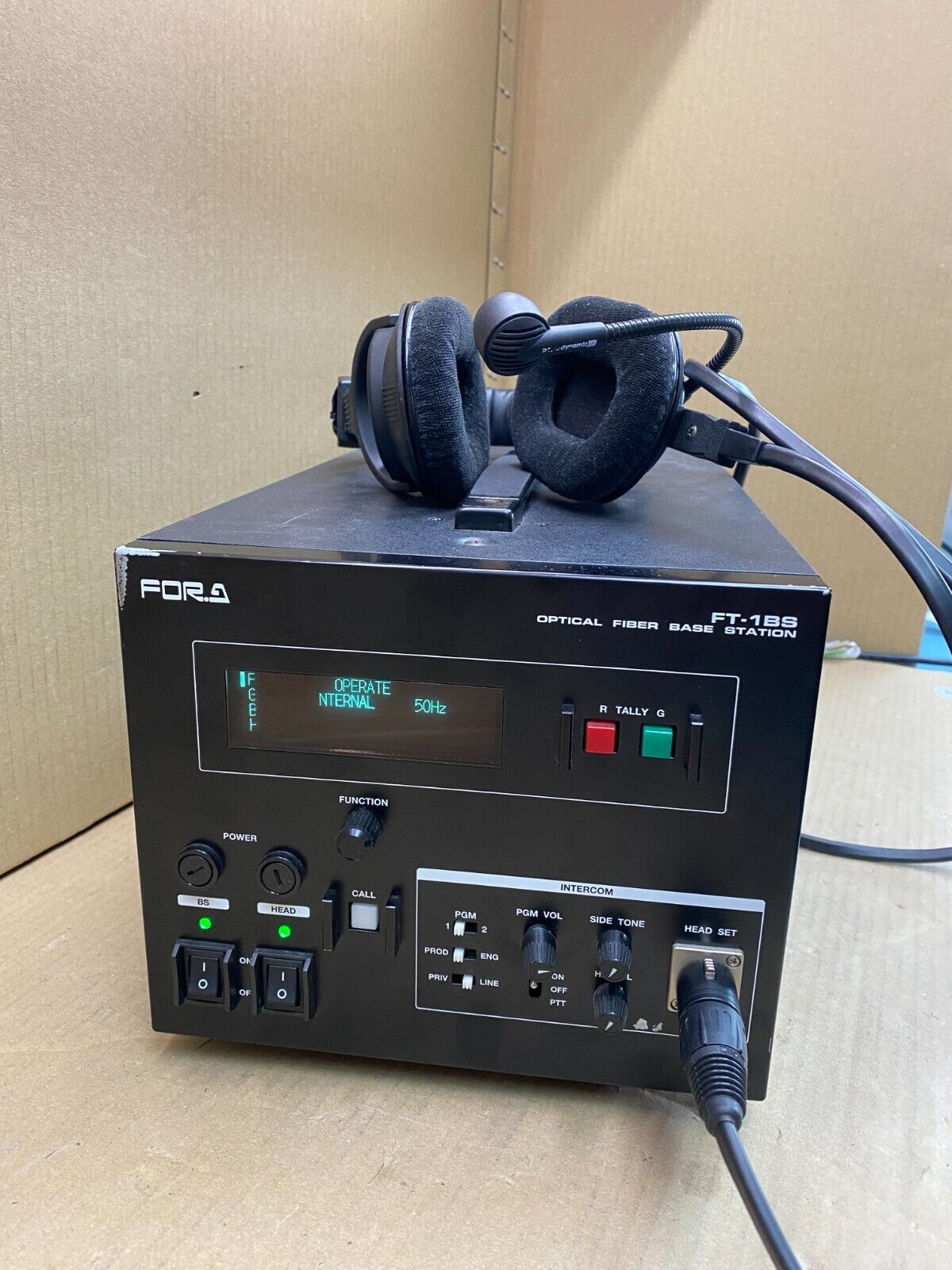 Broadcast Ultra Slow-Mo Base Station FOR.A FT-1BS, High-Speed Data Transfer