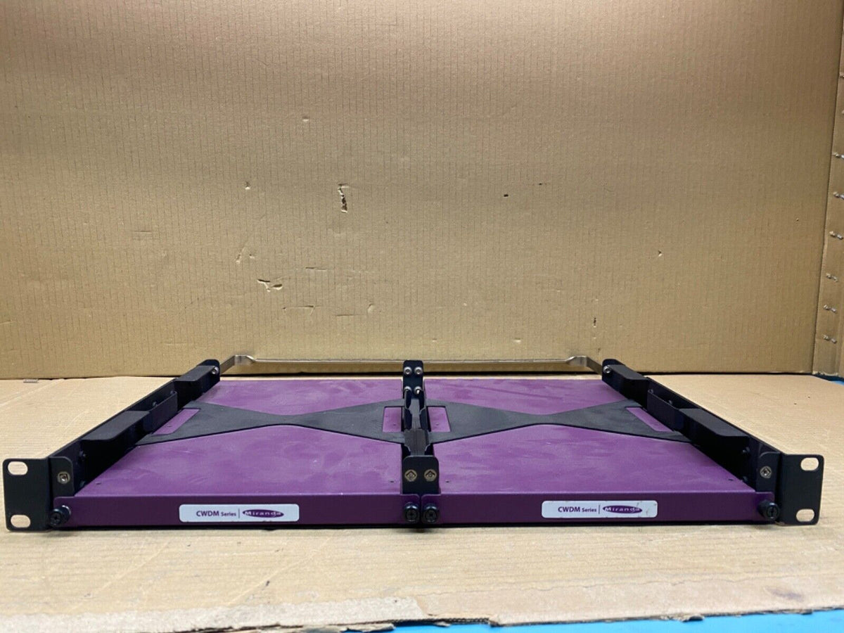 Miranda AES MADI16-Channel CWDM Optical Mux Module LC Connectors  Compatible