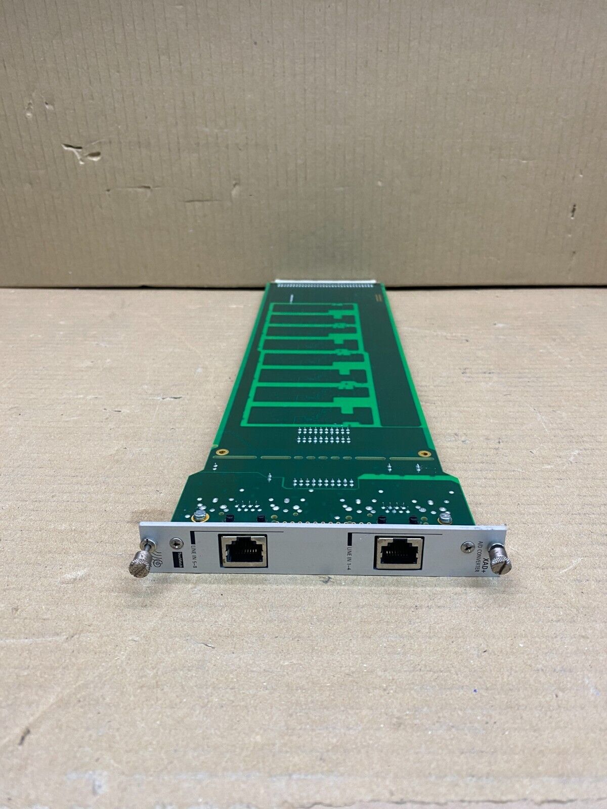 NEXUS XAD+R 8ch Line Input Board TrueMatch 133dB Converter +24 dBu